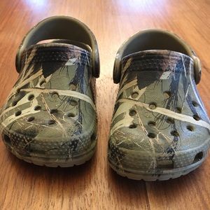 Camo Crocs